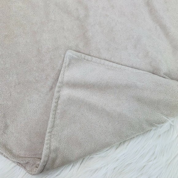 Lovie Elephant Blanket Large Blankie Lovey Minky Dot Gray 25 in Wubbie Security - Picture 4 of 6